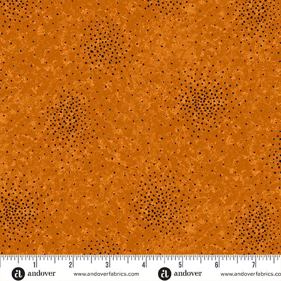 Sunflower Meadow - Texture Dot - Orange - A903-0