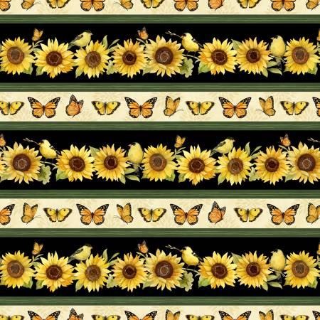 Sunflower Splendor Multi Repeating Stripe - 83325-957