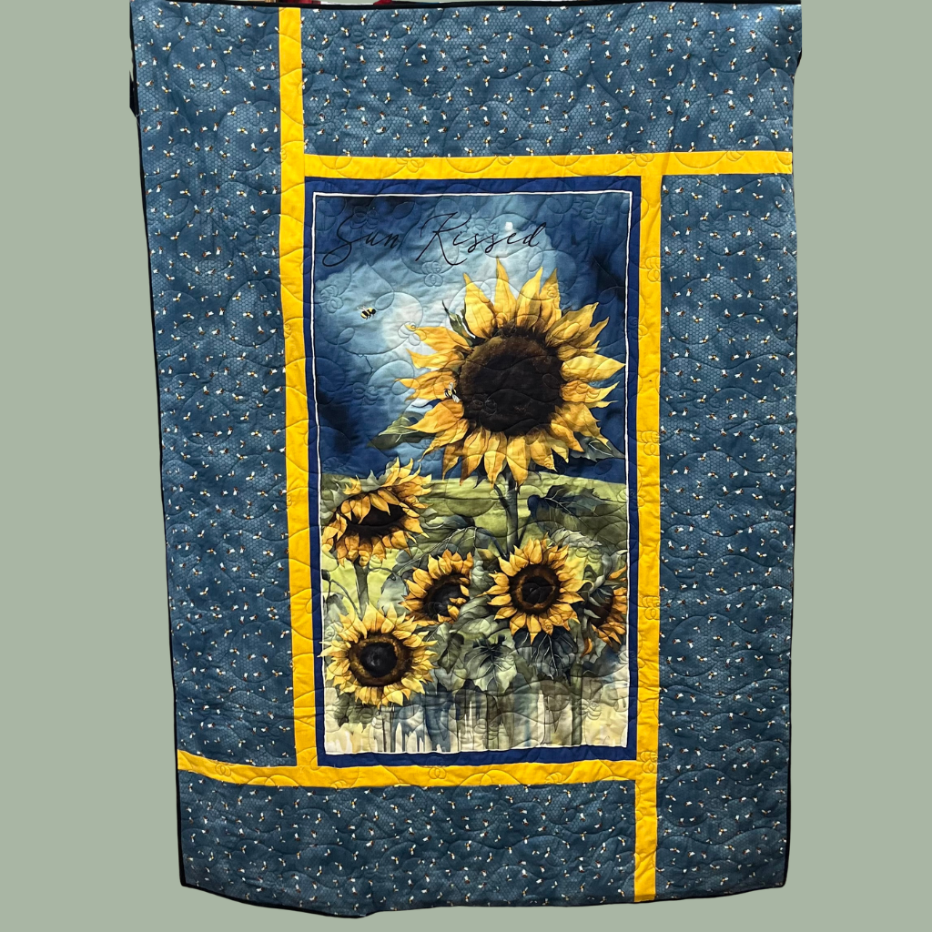 Sunkissed Offset Border Quilt Kit - 45" x 61"