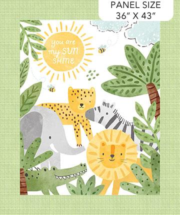 Sunny Safari - Panel -  Multi Color - 27760-10