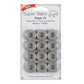 Super Bobs MasterPiece Cotton 80yd Prewound Bobbins 12ct Class 15 - Granite 150-12-156
