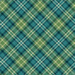 Sweet Christmas Memories - Teal Bias Plaid 3 Inch # 3621-76