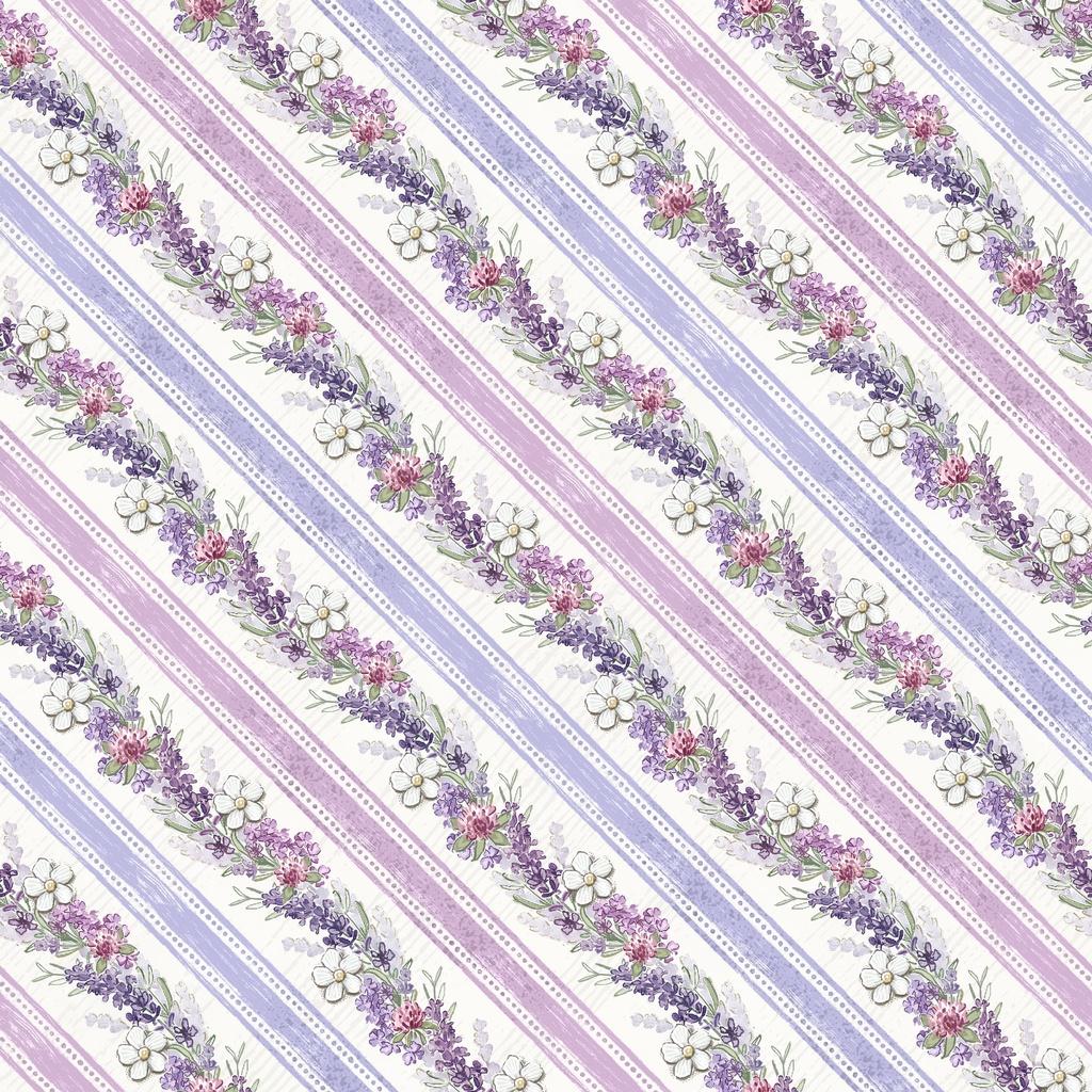 Sweet Honey Bee Ticking Stripe  LMW115 10 41 Purple