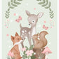 Sweet Woodland Panel - 36" Wide - 24519-PNL
