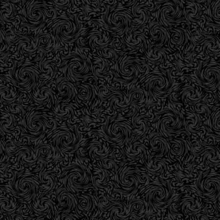Swirl Texture - C3310-Black