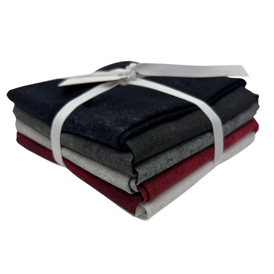 TEXtures Basic Gray Tones Fat Quarter Bundle - 8 Pack
