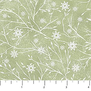 The Christmas Mouse Flannel - Green - F28044-72