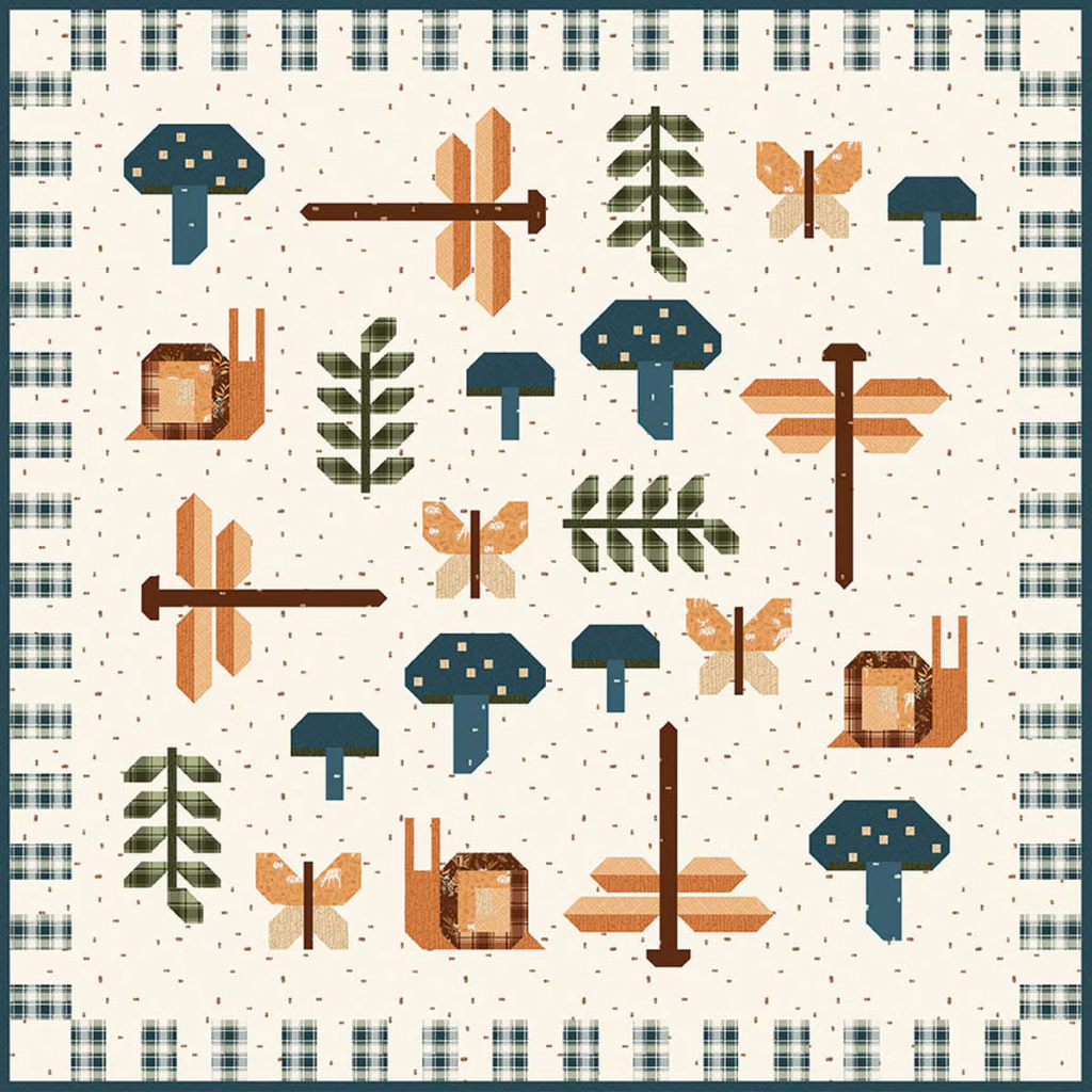 The Forest Floor Block of the Month - Full Kit Purchase - Starts end of September 2027