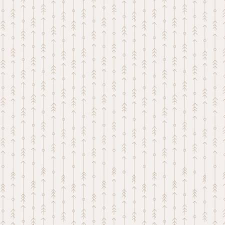 The Mountains Are Calling - Cream Arrow Stripe 8 Inch repeat # 3135-44
