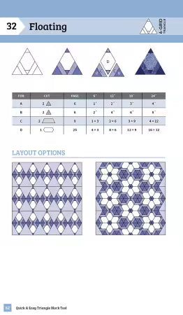 The Quick & Easy Triangle Block Tool # 11348