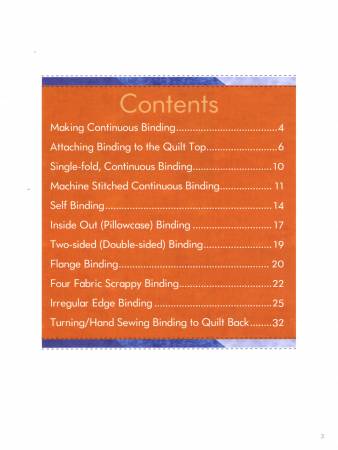 There's More Than One Way to Bind a Quilt # L113398