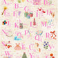 Things That Go From A-Z  Panel - Pink -  25746-531