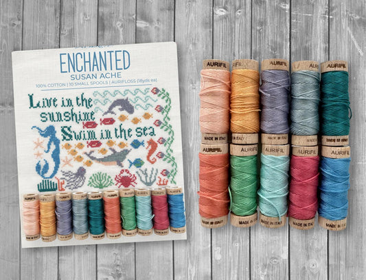 Thread - Aurifil - Enchanted Floss Thread Collection by Susan Ache - SA30EC10
