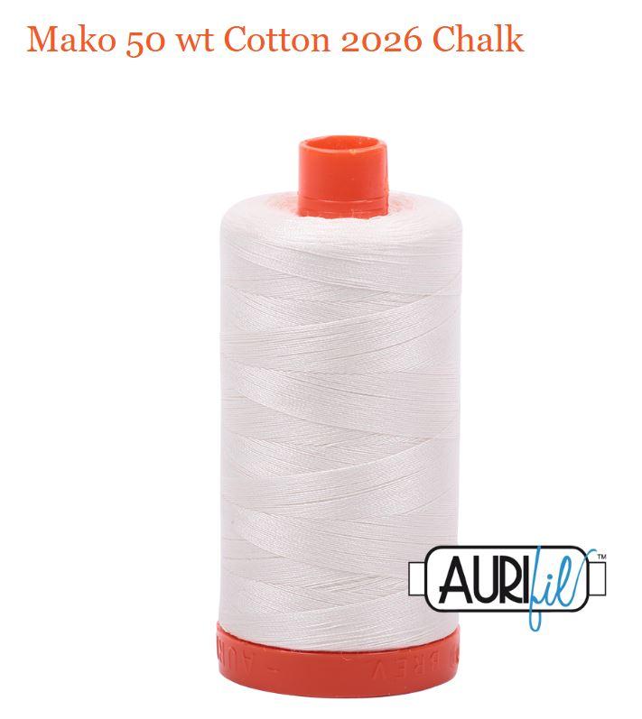 Thread Aurifil -  Chalk - MK50SC6-2026