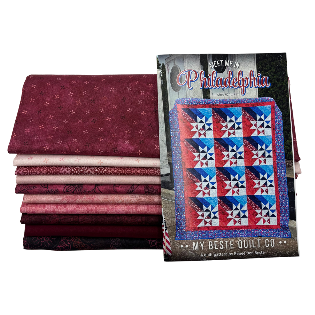 Ticket To Rosetown Cotton Quilt Kit