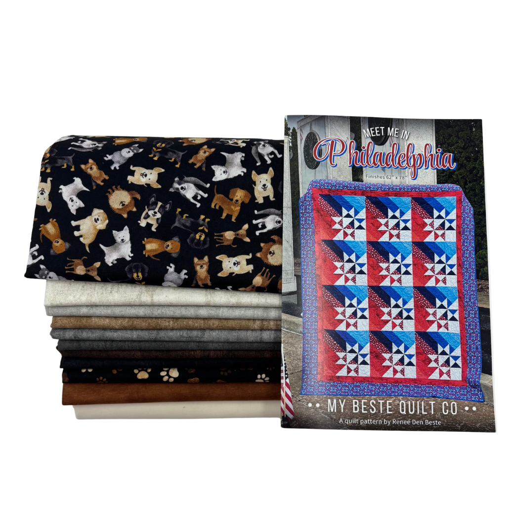 Ticket to Dogpound Cotton Quilt Kit