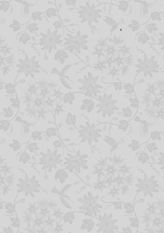 Tiny Tonal - Hummingbird Grey On Grey - TT17.3