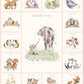Together Is Better - Pale Pink Elephant Panel (48") - Minky # MK11127M-P