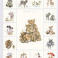Together Is Better - Soft Grey Lion Panel (36") # 11124M-K