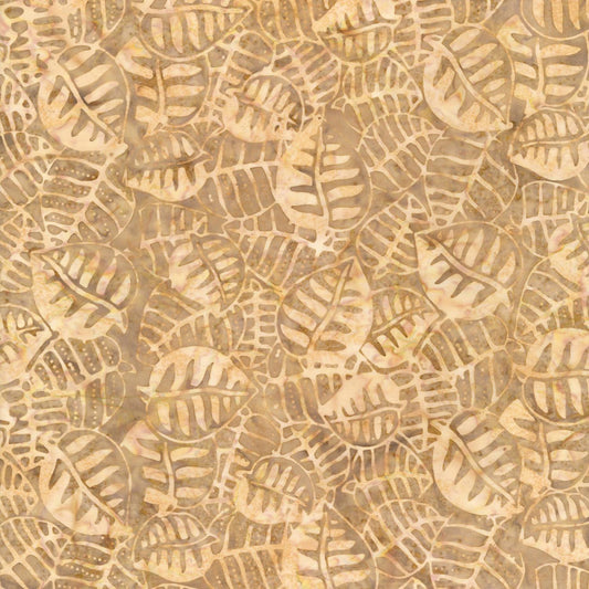 Tonga Moonlit - Dotty Leaves - B3084-Clay