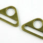 Triangle Rings - 1" (25mm) - Gunmetal - 2 pack - TRI-25mm-GM/2