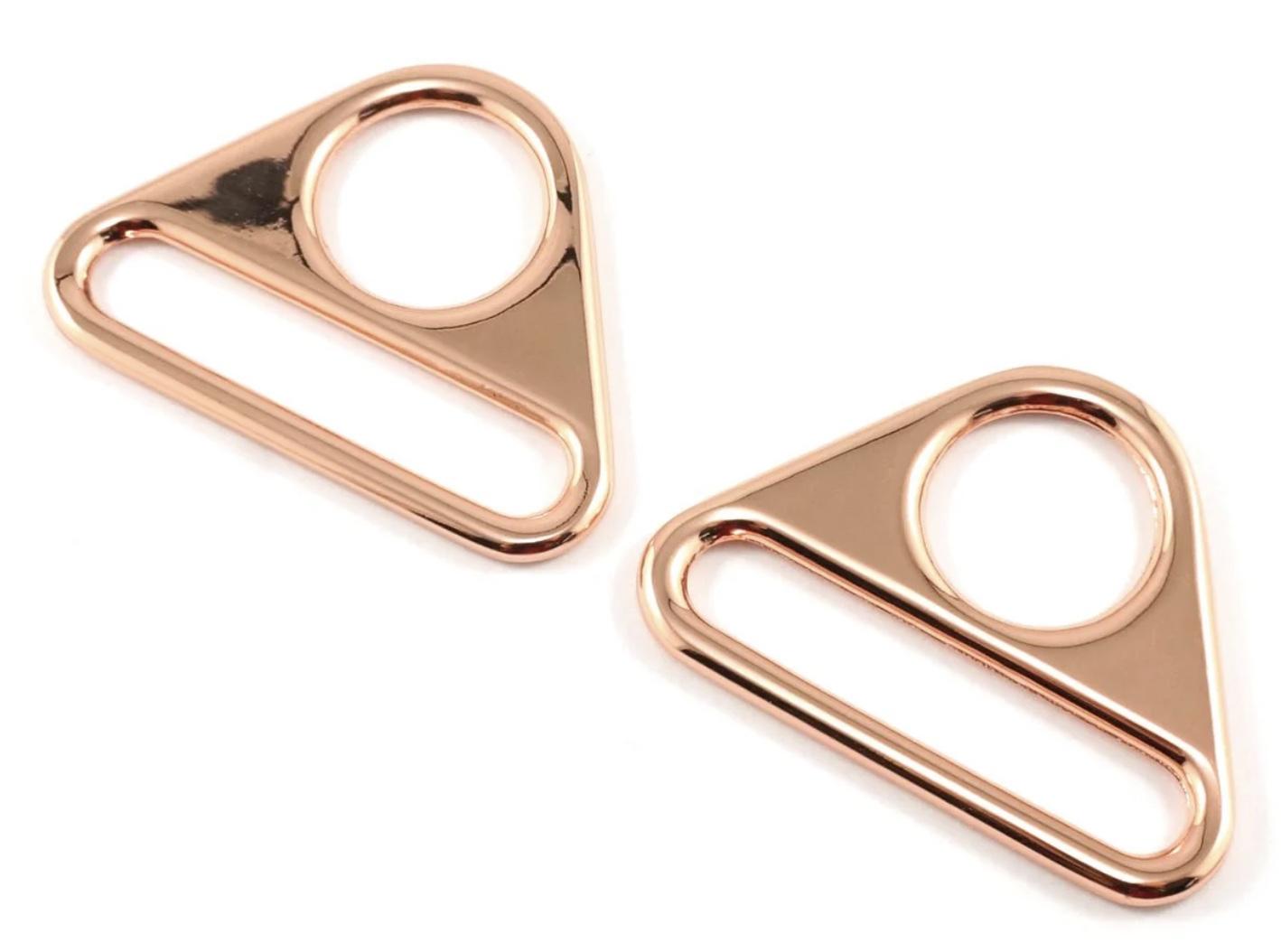 Triangle Rings 1 1/2" - Copper - 2 pack - EBTRI-38-CP/2