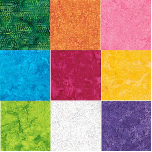 Tulipan  Fat Quarter Bundle - 9 pack