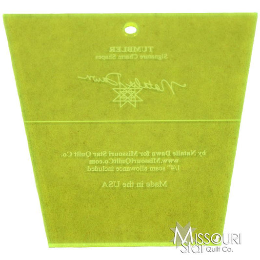 Tumbler 5" Charm Template - NOT28