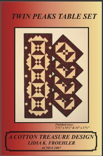 Twin Peaks Table Set - 1007