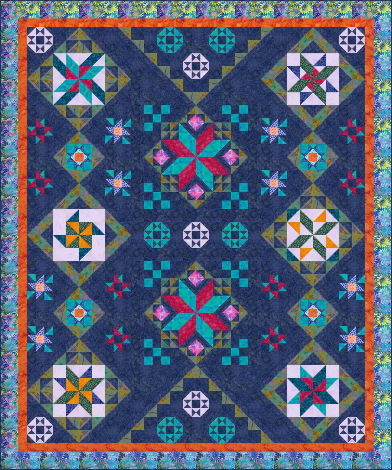Twinkling Stars Block of the Month - Full Kit Deposit
