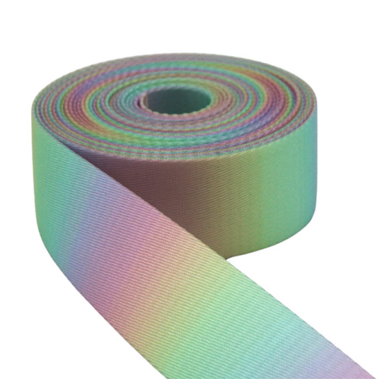 Unicorn Pixie Printed Webbing - 15 - WPR-115-100-Y6