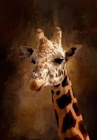 Upright & Righteous Giraffe Panel 20.5in x 13.75in # AEX-008