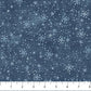 Village Folk Flannel - Snowflake - Blue - F28828-44