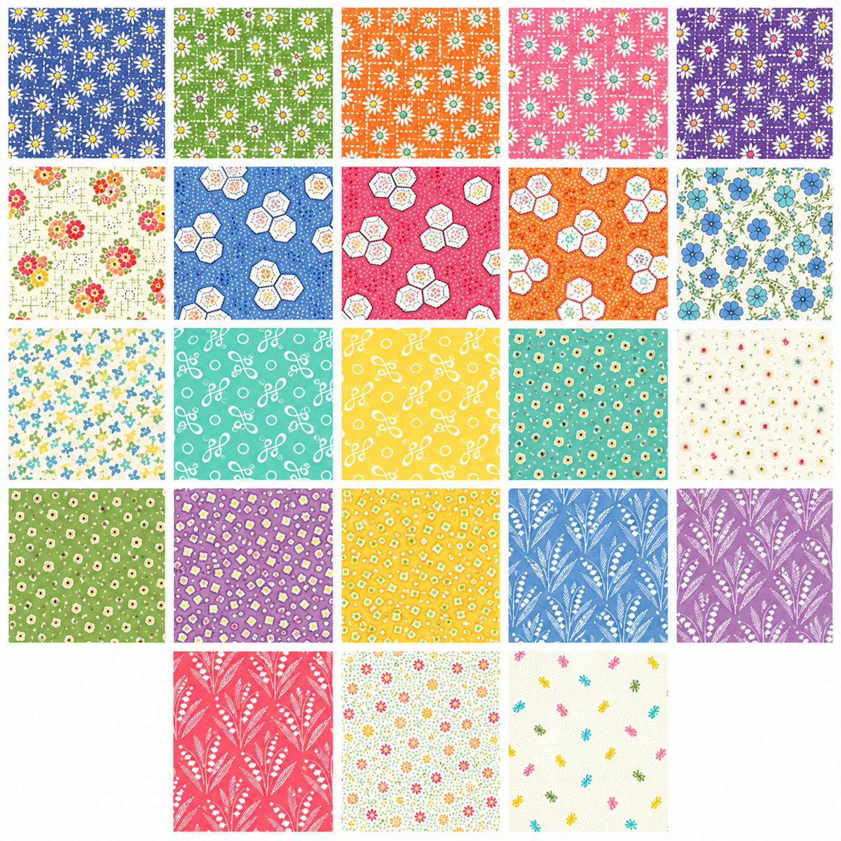 Vintage Vibe Block of the Month - Fat Eighths Insurance Bundle - Available end of April 2027