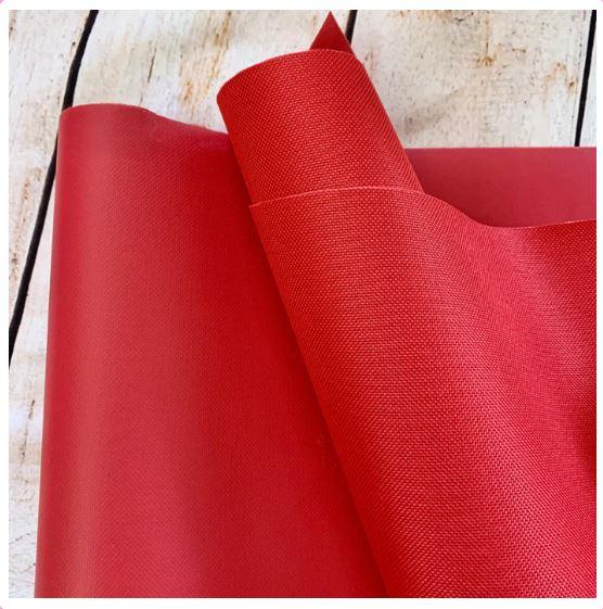 WPC Water Proof Canvas - Solid Red