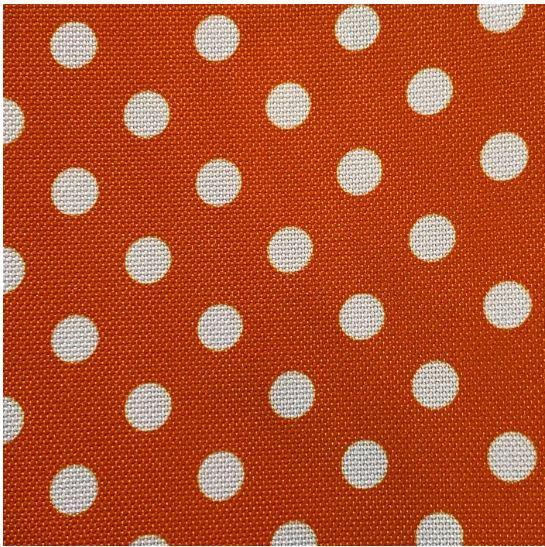 WPC Water Proof Canvas Prints - Orange Dots