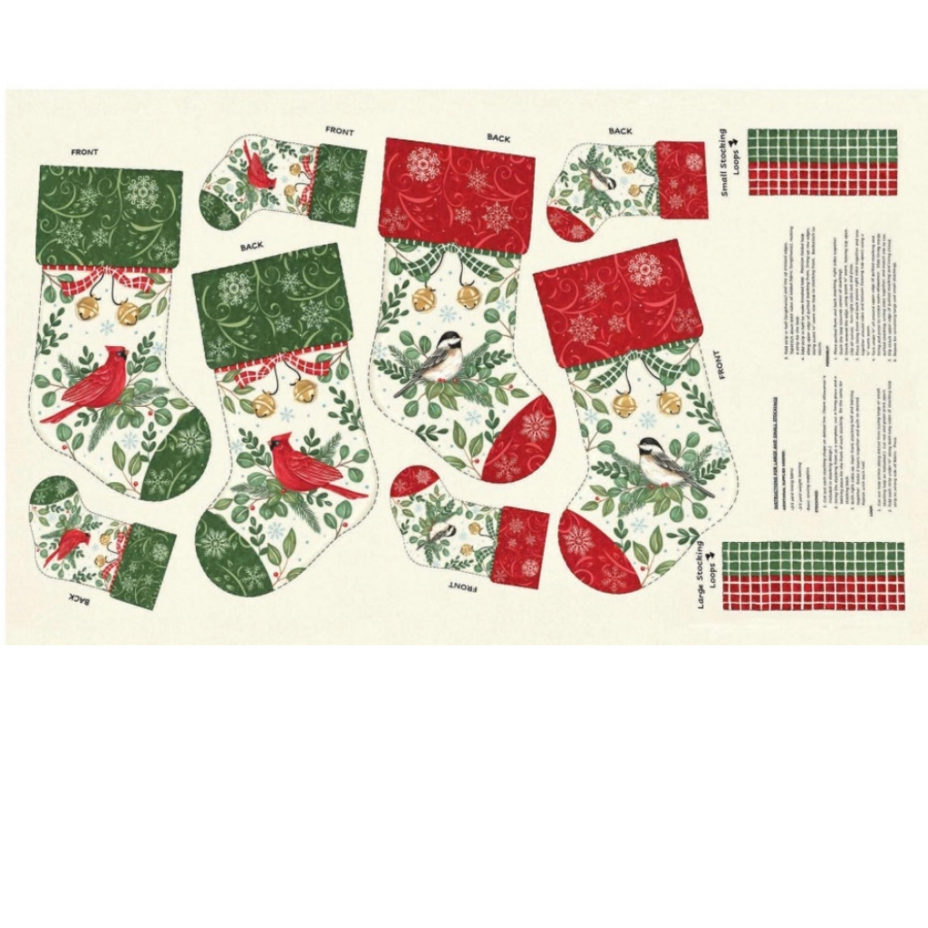 When Snow Falls Panel - Snowy White - 56179-11