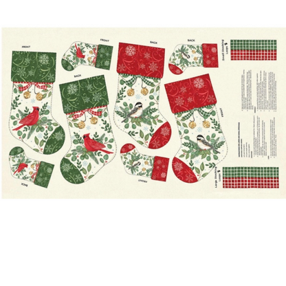 When Snow Falls Panel - Snowy White - 56179-11
