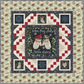 When Snow Falls Panel & Chain - Dark Version - Quilt Kit