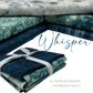 Whisper Fat Quarter Bundle - Dark Green - 5 Pack