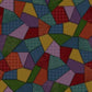White/Pink Patchwork Quilt Flannel # F11310M-WP