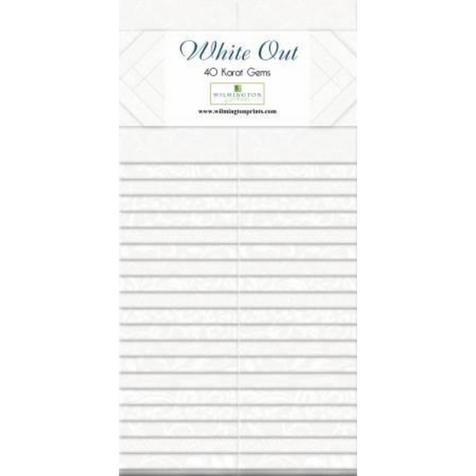 White Out 2.5"Strips 40 pcs - Q842-12-842