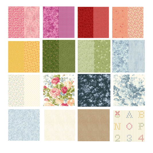 Wild Flower Retreat Block of the Month - Fat Quarter Insurance Bundle - Pre-Order