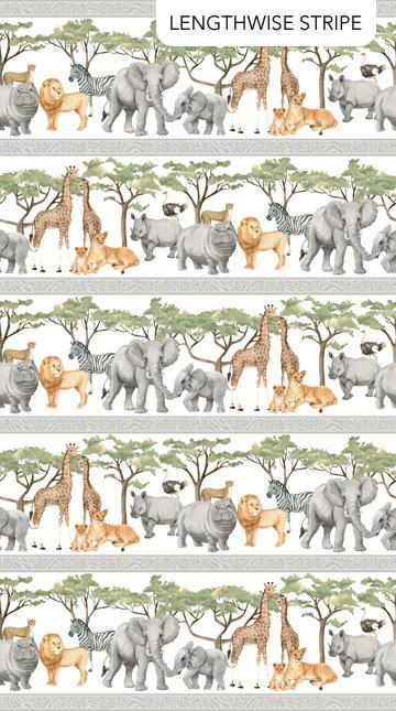 Wild One Panel Border Stripe