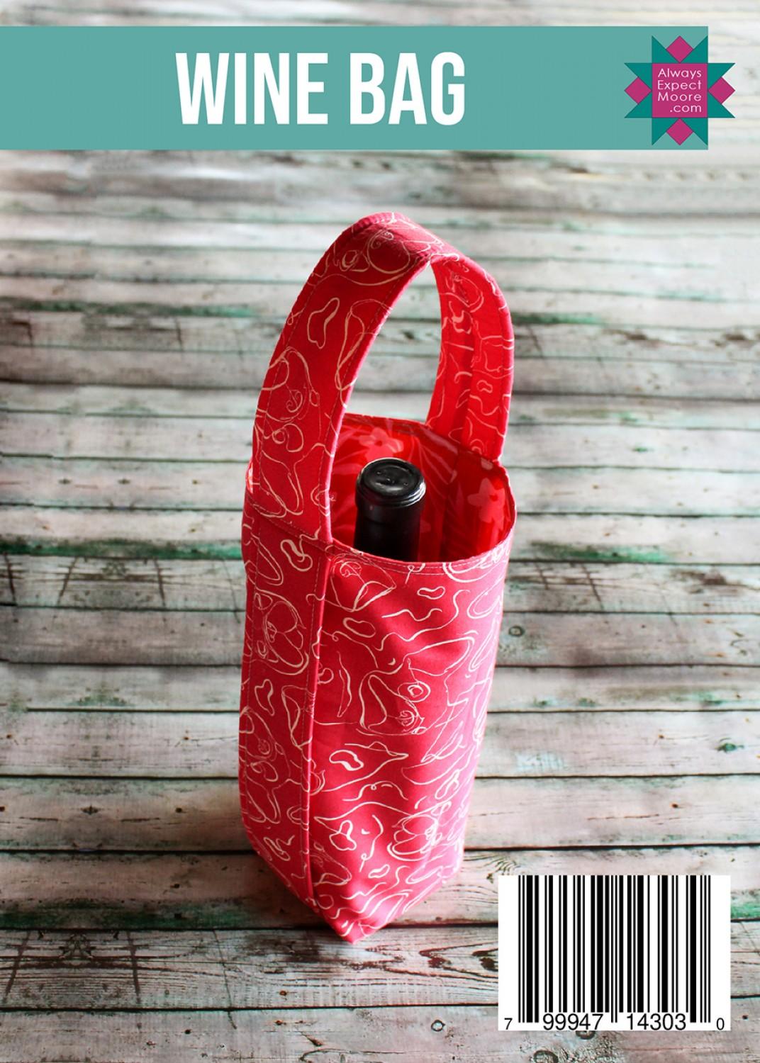 Wine Bag Postcard Pattern # CM202115