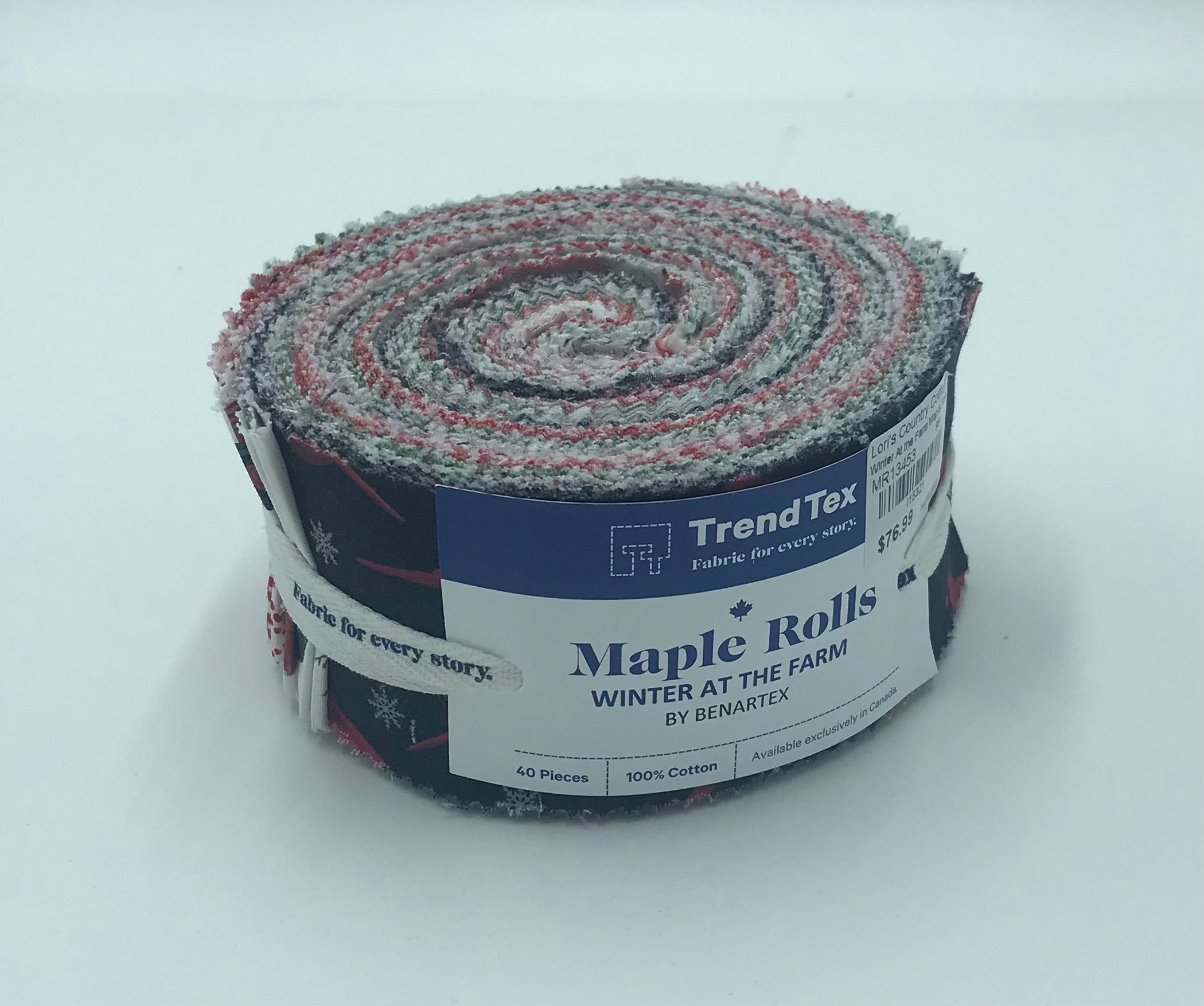 Winter At The Farm - Maple Roll (Jelly Roll) - MR13453