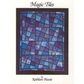 Winter Blue Magic Tiles Flannel Quilt Kit