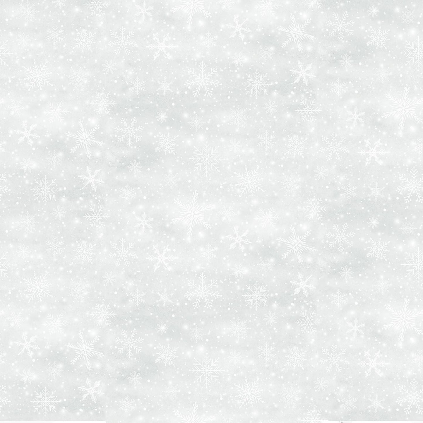 Winter Wonderland Flannel - Snowflakes - Mist - CF3700 MIS