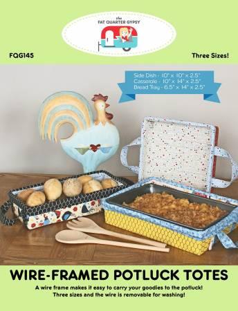 Wire Framed Potluck Tote - FQG145
