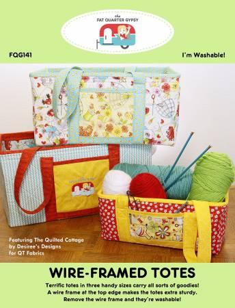 Wire Framed Totes - FQG141